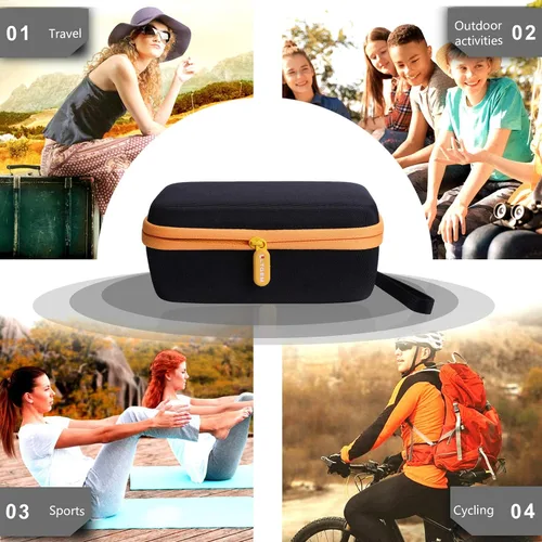 Vista 7 de Funda de transporte LTGEM para herramientas compatible con multímetro digital Fluke 117/115/116/114/113, bolsa de almacenamiento para detección