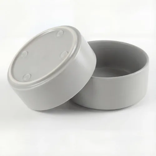 Vista 31 de Cuenco de cerámica para perros para comida y agua, cuenco comedero para mascotas para perros y gatos pequeños, plato de alimentación de cerámica