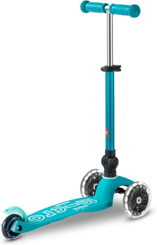 Vista 8 de Micro Kickboard - Mini Deluxe Scooter LED Plegable, 3 Ruedas, Inclinarse para Dirigir, Scooter Micro de Diseño Suizo con Ruedas LED que se Iluminan