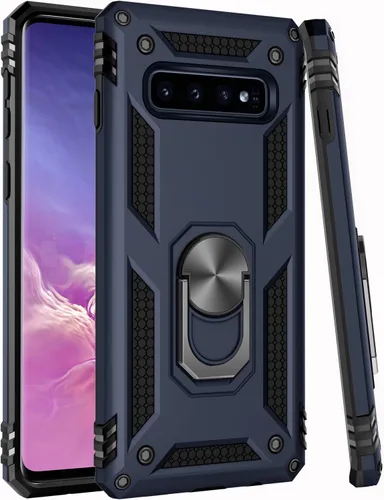 Vista 10 de LUMARKE Funda para Galaxy S8, pasa 16 pies, probada contra caídas con soporte de anillo magnético, compatible con soporte de montaje de automóvil