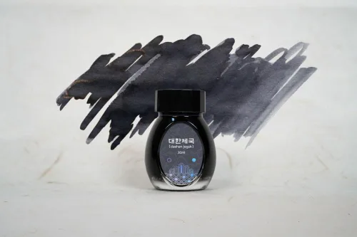 Vista 2 de Colorverse Project Ink Vol. 3 - Kingdom Series - No.022 daehan jeguk (1.0 fl oz) Tinta para pluma estilográfica