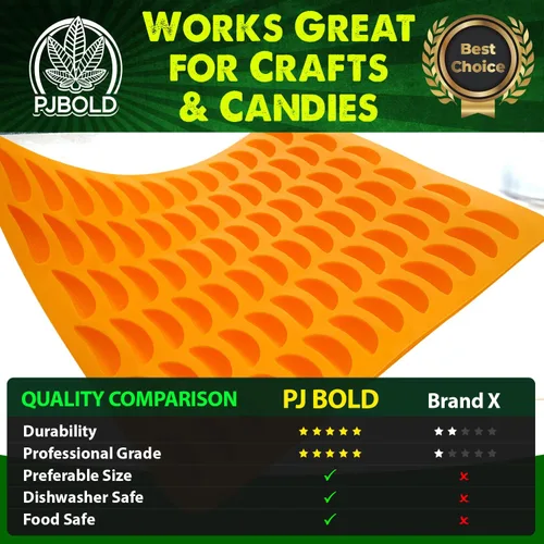 Vista 5 de Molde de silicona para dulces en forma de rodaja de naranja mandarina - media hoja