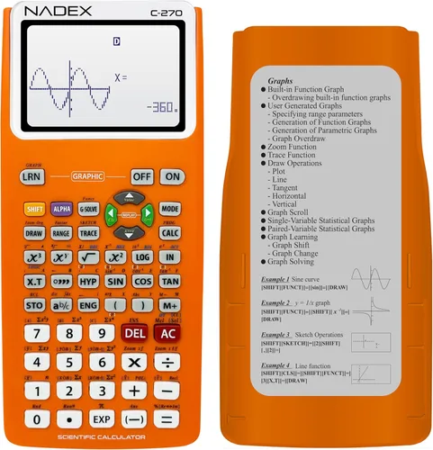 Vista 9 de Calculadora científica con funciones gráficas para estudiantes universitarios y de secundaria, ingeniería, matemáticas avanzadas, cálculo, álgebra