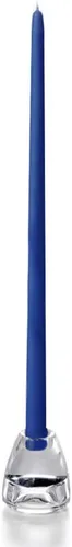 Vista 33 de Yummi Velas cónicas Blue Jade - 10 pulgadas - 12 por paquete