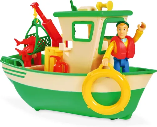 Sam Charlies Fischerboot con figura