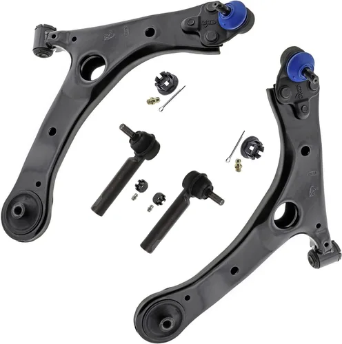 Vista 173 de Detroit Axle - AWD - Kit de brazos de control de extremo delantero para INFINITI G35 2005-2006 [modelos X], 2 brazos de control delantero
