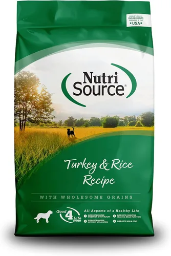 Vista 9 de NutriSource Alimento seco para perros, pavo y arroz, 4 libras
