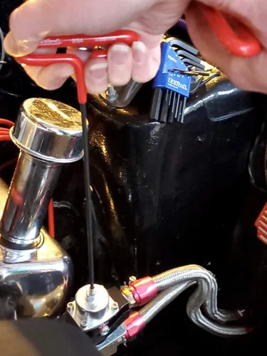 Vista 4 de Eklind Tool 51920 Llave allen de llave en T hexagonal con agarre de cojín de 5/16 pulgadas