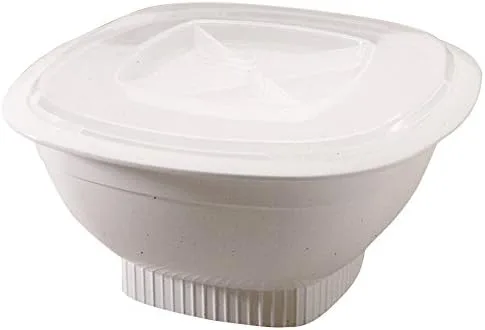 Vista 3 de Tazón para hacer palomitas de Nordic Ware Pro , Blanco