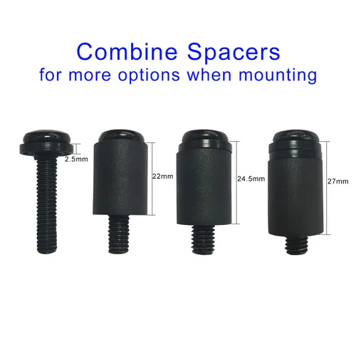 Vista 4 de Suptek Kit universal de accesorios de montaje para TV, incluye tornillos y anclajes M4, M5, M6, M8, se adapta a la mayoría de televisores de hasta