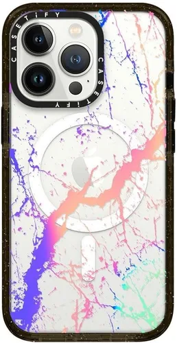 Vista 57 de Funda Impact de CASETiFY para iPhone 13 Pro Max [Protección contra caídas de grado militar 4X de 2.5 m/Compatible con Magsafe] - Corazones