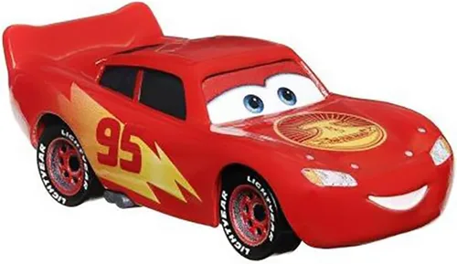 Vista 2 de Disney Pixar Cars Road Trip Lightning McQueen, escala 1:55