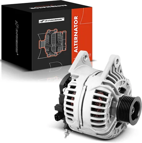 A-Premium Alternador compatible con Dodge Ram 1500 2500 3500 2003-2006, Durango 2004, V8 5.7L, RWD/4WD, 136A 12V CW polea de 7 ranuras, repuesto #