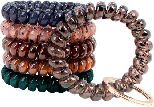 Vista 9 de BIHRTC Llavero Brazalete Elástico Pulsera de Muñeca