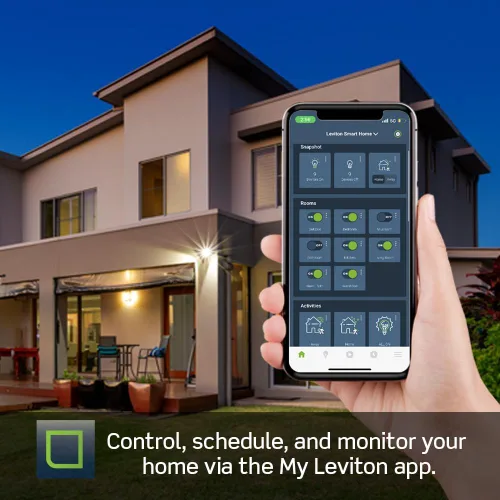 Vista 8 de Leviton - Decora Smart D26HD-2RW Interruptor de regulador de intensidad, Wi-Fi, segunda generación, requiere cable neutro, funciona con 3 vías