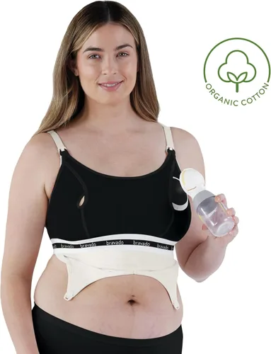 Vista 5 de BRAVADO! DESIGNS Sujetador de bombeo manos libres Clip y bomba Accesorio de bombeo S-XL