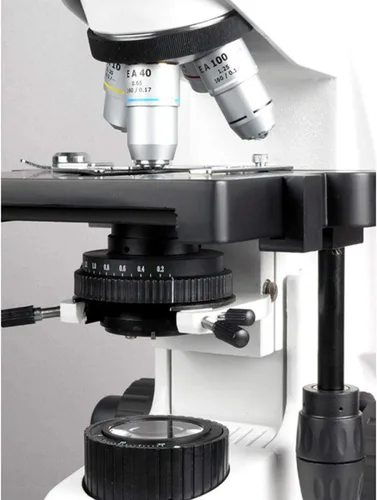 Vista 4 de AmScope Microscopio compuesto binocular profesional de Kohler 40X-2000X (B660B)