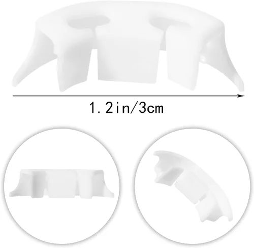 Vista 3 de gofidin 100 pinzas LST reutilizables de 90 grados para entrenamiento de plantas, control de plantas de interior, multifunción, fácil de usar, evitar