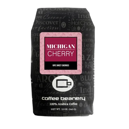 Vista 27 de Café con sabor Amaretto, café especial Arabica, tueste medio, 12 onzas, grano entero (grano entero)