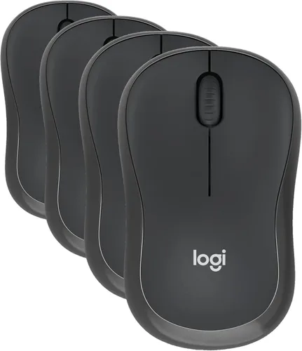 Vista 14 de Logitech Ratón inalámbrico M185, 2.4 GHz con mini receptor USB, duración de la batería de 12 meses, seguimiento óptico de 1000 DPI, ambidiestro, Rojo