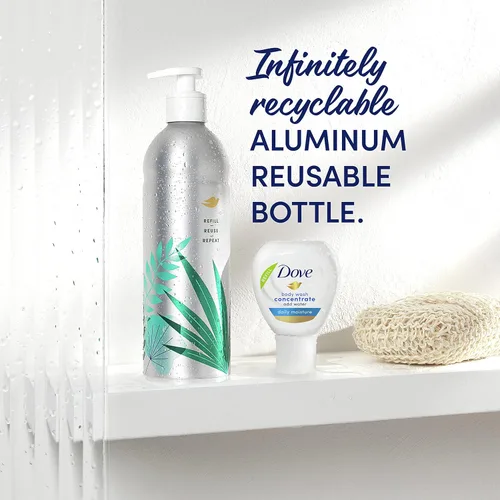 Vista 5 de Dove Concentrate Refill Daily Moisture - Recarga de 4 fl oz (hace 16 fl oz), 4