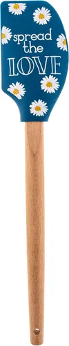 Vista 20 de Karma, espátula de silicona con mango de madera resistente al calor, espátulas para hornear, cocinar y mezclar, decoración moderna de cocina