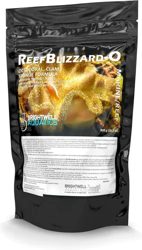 Vista 4 de Brightwell Aquatics Reef blizzard-o planktonic en polvo mezcla de alimentos para octocorals & bivalves