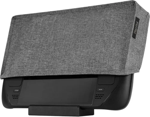 PlayVital Cubierta antipolvo suave y ordenada para cubierta de vapor, antiarañazos a prueba de polvo, protector contra el polvo para consola