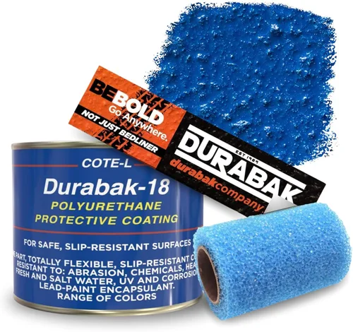 Vista 21 de Durabak - Kit de forro para cajuela de camión, de 18 galones, texturado, revestimiento enrollable Capa personalizada para forro de cajuela