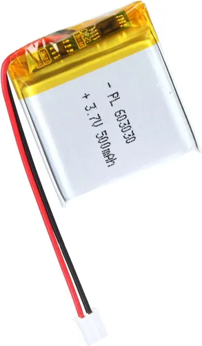 Vista 67 de 802030 Batería Lipo de 3.7V 400mAh 802030 Juego de Batería de Polímero de Litio Recargable con Conector JST PH2.0mm para Dispositivo Electrónico