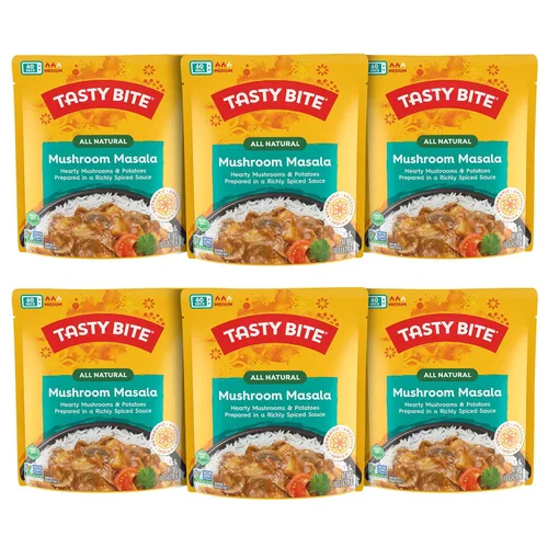 Vista 8 de Tasty Bite - Channa Masala, comida hindú, platillo listo para comer, para meter al microondas, 10 onzas (6 unidades)