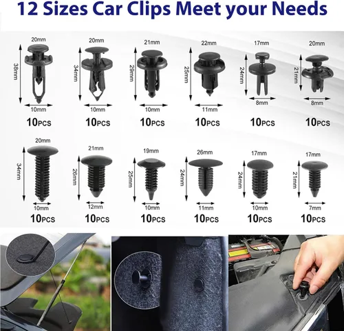 Vista 3 de JNLK - Juego de 352 piezas con herramientas para quitar molduras, herramienta de palanca, kit de herramientas para quitar paneles de puerta