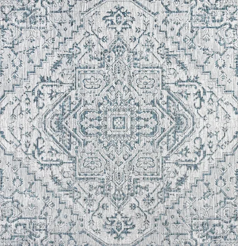 Vista 66 de JONATHAN Y SMB105D-28 - Alfombra pasillo Estrella con medallón bohemio tejido texturizado interior/exterior, estilo costero rústico glamuroso, fácil