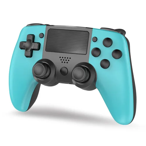 ZFY PS4 Game Controller Bluetooth Wireless Gamepad Compatible with PS-4SlimProPCAndroidHigh Sensitivity Game Joystick with Speaker and Touch Panel