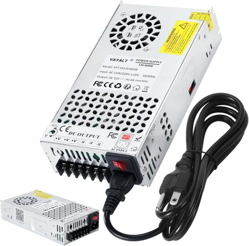 Vista 11 de Vayalt DC 12V 83.3A 1000W Fuente de Alimentación Conmutada, Convertidor 110V/220V CA a CC, Conmutación Regulada Universal, Fuente de Alimentación