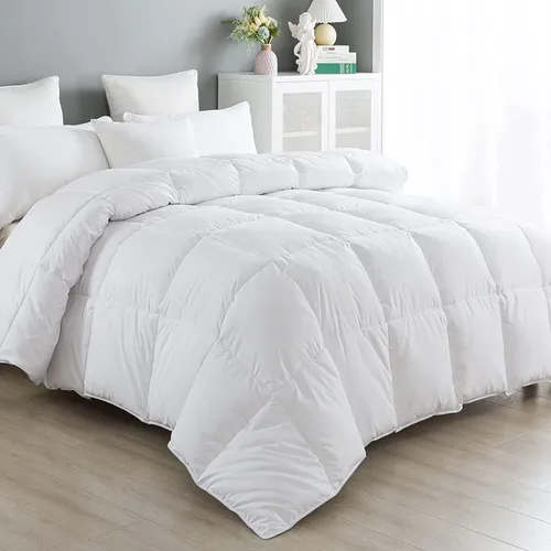 Vista 2 de Cozynight - Edredón de plumón alternativo Super King con inserto para edredón con pestañas en las esquinas - Edredón reversible transpirable