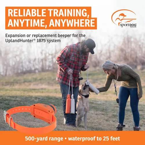 Vista 2 de SportDOG UplandHunter - Beeper para accesorios, compatible con la serie SD-1875 con rango de 500 yardas, fácil de usar y duradero, compatible