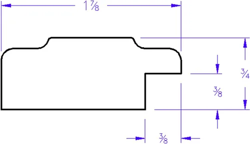 Vista 4 de OVALCREST Espejo de pared biselado rectangular para decoración del hogar, estilo Wright - Oro champán - Dimensiones exteriores de 16 x 20 pulgadas