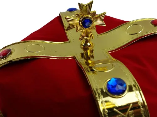 Vista 4 de Tigerdoe Corona de Reyes y Cetro - Accesorios para Disfraz de Rey - Disfraces Reales - Dress Up