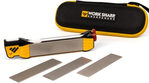 Vista 9 de Work Sharp Juego de 3 sacapuntas de campo guiado, juego de regalo, herramienta de afilador de cuchillos de viaje, paquete múltiple