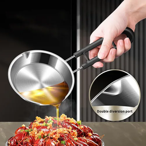 Vista 3 de RSBFER Mini sartén antiadherente para huevos, sartén de acero inoxidable 304, sartén de cocina para tortilla, bistec, panqueques, 4.7 in