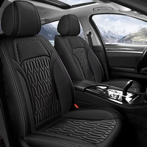 Vista 28 de AOMSAZTO Funda de asiento de automóvil personalizada para Honda Ridgeline 2006-2025, protector de cojín de asiento de automóvil, impermeable