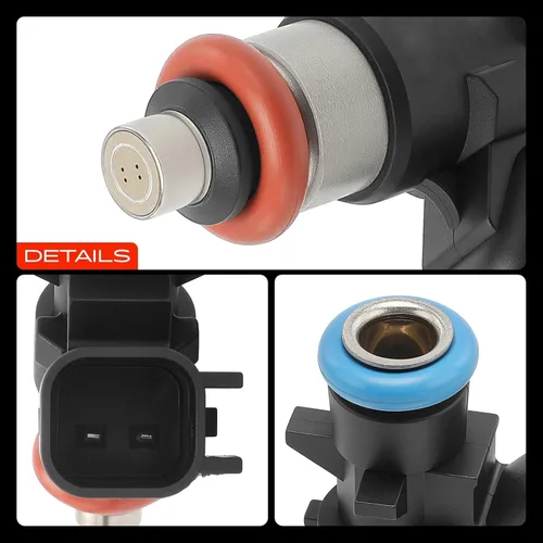 Vista 9 de A-Premium Inyectores de combustible de 4 agujeros 0280158233 compatibles con Jeep Grand Cherokee, Wrangler y Dodge Challenger, Charger, Durango