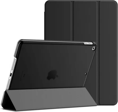 Vista 20 de JETech Funda para iPad de 10.2 pulgadas (modelo 2021/2020/2019, 9/8/7 generación), cubierta con activación/suspensión automática (beige)