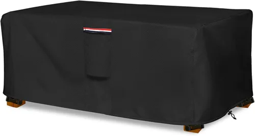 Vista 15 de okcool Funda resistente para sofá de patio, 100% impermeable, de 3 plazas, para exteriores de hasta 76 pulgadas de ancho x 32.5 pulgadas