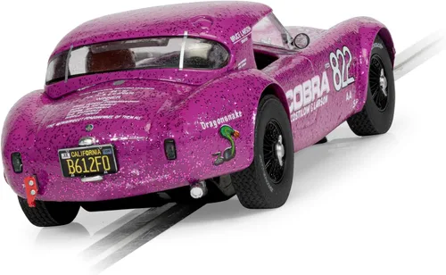 Vista 2 de Scalextric Shelby Cobra 289 Dragon Snake 1:32 Slot Race Car C4418