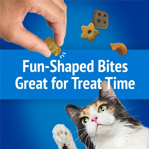 Vista 9 de Golosinas para gatos Purina Friskies, Party Mix Beachside Crunch - (Paquete de 6) Bolsas de 6 oz