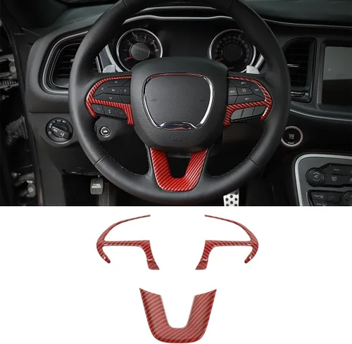 GZXinWei Adhesivo para cubierta de marco interior de fibra de carbono para Dodge Dodge Challenger 2015-2023 Charger 2016-2023