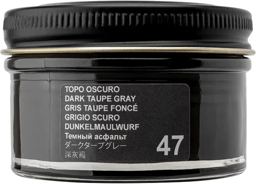 Vista 3 de Betún para zapatos Tarrago, de color plata brillante, 1.69 fl. Oz. Oro puro 503
