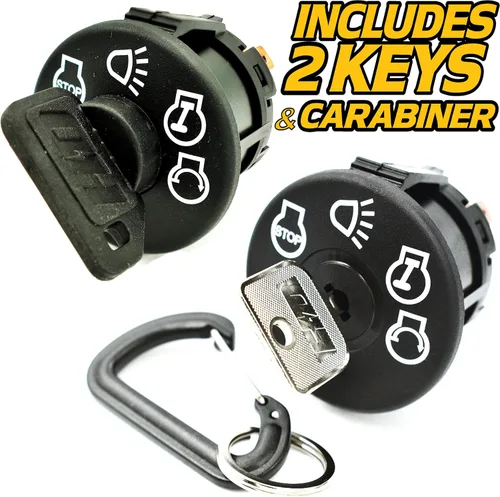 Vista 2 de HD Switch Interruptor de llave de encendido para John Deere D100 D105 D110 D120 D125 D130 D140 D150 D155 D160 D170 E100 E110 E120 E130 E140 E150